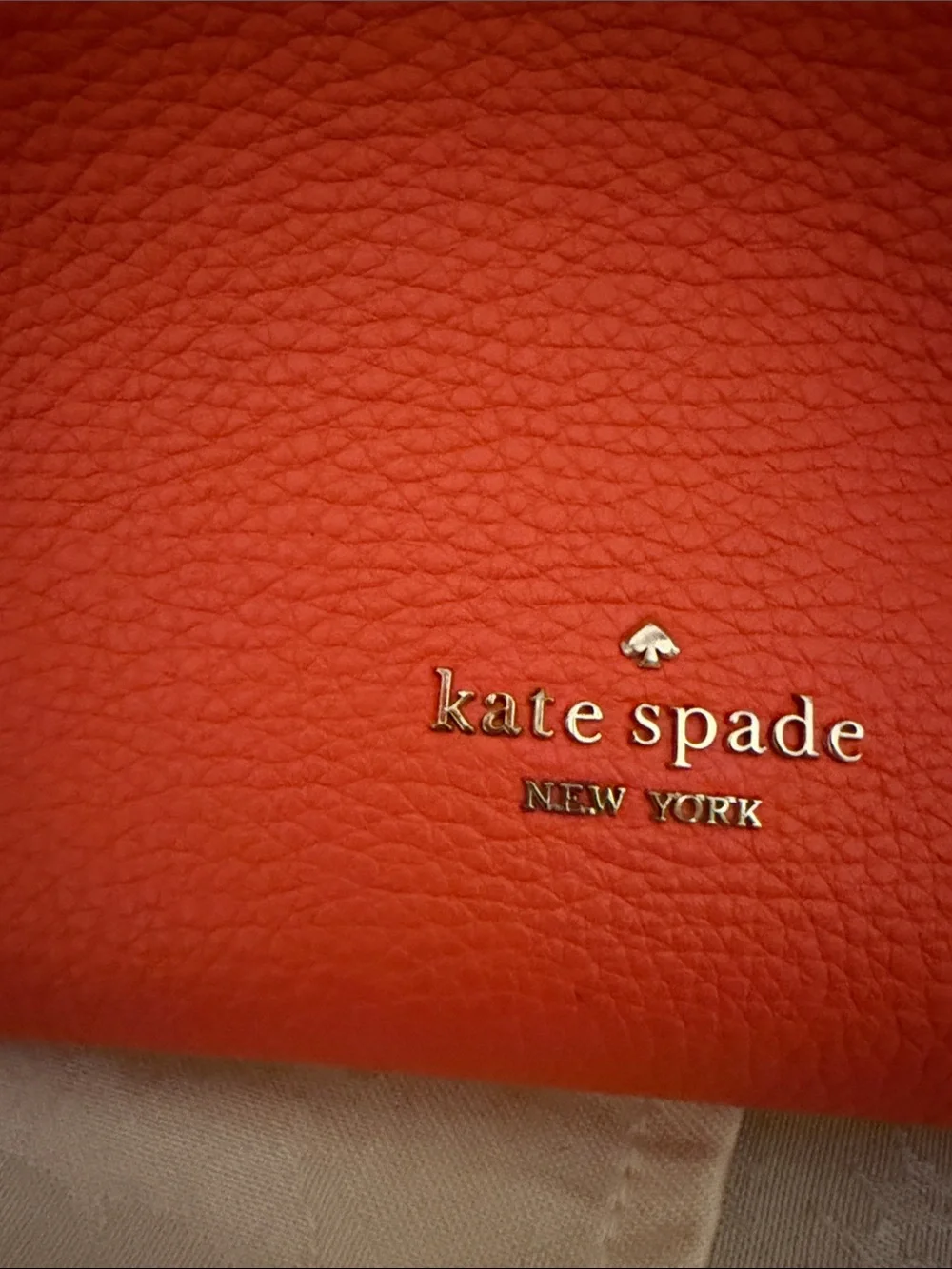 Kate Spade Orange tote shoulder bag - S338